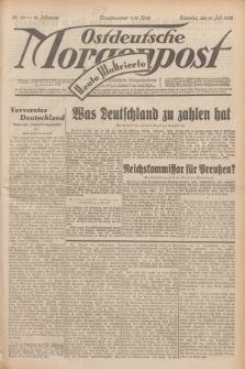 Ostdeutsche Morgenpost : erste oberschlesische Morgenzeitung. Jg.14, Nr. 189 (10 Juli 1932) + dod.