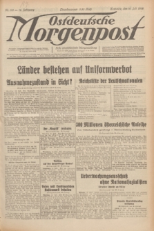 Ostdeutsche Morgenpost : erste oberschlesische Morgenzeitung. Jg.14, Nr. 195 (16 Juli 1932)