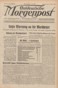 Ostdeutsche Morgenpost : erste oberschlesische Morgenzeitung. Jg.14, Nr. 212 (2 August 1932)