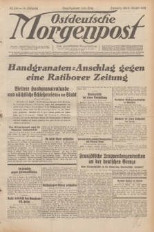 Ostdeutsche Morgenpost : erste oberschlesische Morgenzeitung. Jg.14, Nr. 218 (8 August 1932)