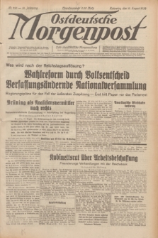 Ostdeutsche Morgenpost : erste oberschlesische Morgenzeitung. Jg.14, Nr. 226 (16 August 1932)