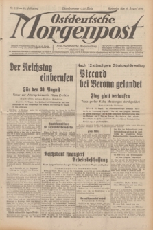 Ostdeutsche Morgenpost : erste oberschlesische Morgenzeitung. Jg.14, Nr. 229 (19 August 1932)