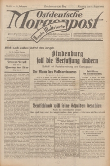 Ostdeutsche Morgenpost : erste oberschlesische Morgenzeitung. Jg.14, Nr. 231 (21 August 1932) + dod.