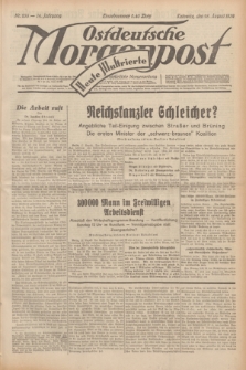 Ostdeutsche Morgenpost : erste oberschlesische Morgenzeitung. Jg.14, Nr. 238 (28 August 1932) + dod.