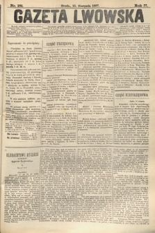 Gazeta Lwowska. 1887, nr 181