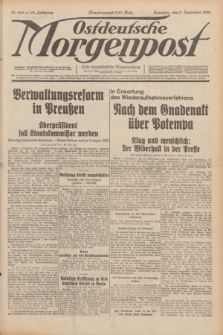 Ostdeutsche Morgenpost : erste oberschlesische Morgenzeitung. Jg.14, Nr. 244 (3 September 1932)