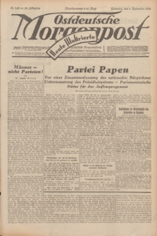 Ostdeutsche Morgenpost : erste oberschlesische Morgenzeitung. Jg.14, Nr. 245 (4 September 1932) + dod.