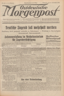 Ostdeutsche Morgenpost : erste oberschlesische Morgenzeitung. Jg.14, Nr. 256 (15 September 1932)