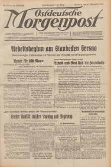 Ostdeutsche Morgenpost : erste oberschlesische Morgenzeitung. Jg.14, Nr. 262 (21 September 1932)