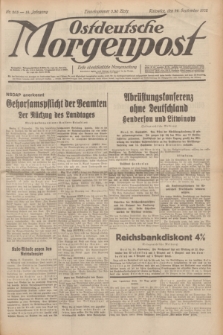 Ostdeutsche Morgenpost : erste oberschlesische Morgenzeitung. Jg.14, Nr. 263 (22 September 1932)