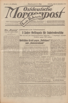 Ostdeutsche Morgenpost : erste oberschlesische Morgenzeitung. Jg.14, Nr. 266 (25 September 1932) + dod.