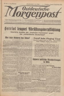 Ostdeutsche Morgenpost : erste oberschlesische Morgenzeitung. Jg.14, Nr. 267 (26 September 1932)