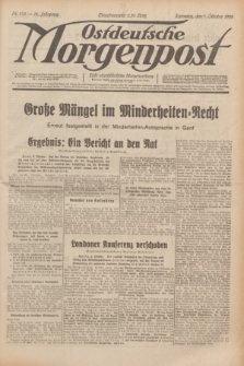 Ostdeutsche Morgenpost : erste oberschlesische Morgenzeitung. Jg.14, Nr. 278 (07 Oktober 1932)