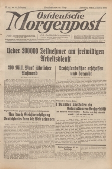 Ostdeutsche Morgenpost : erste oberschlesische Morgenzeitung. Jg.14, Nr. 281 (10 Oktober 1932)