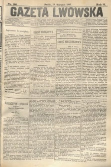 Gazeta Lwowska. 1887, nr 186