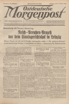Ostdeutsche Morgenpost : erste oberschlesische Morgenzeitung. Jg.14, Nr. 282 (11 Oktober 1932)