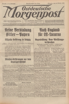 Ostdeutsche Morgenpost : erste oberschlesische Morgenzeitung. Jg.14, Nr. 283 (12 Oktober 1932)