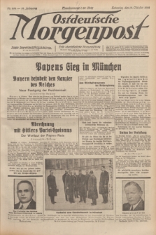 Ostdeutsche Morgenpost : erste oberschlesische Morgenzeitung. Jg.14, Nr 284 (13 Oktober 1932)