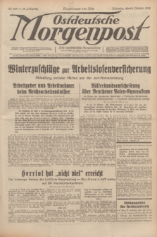 Ostdeutsche Morgenpost : erste oberschlesische Morgenzeitung. Jg.14, Nr. 285 (14 Oktober 1932)