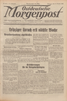 Ostdeutsche Morgenpost : erste oberschlesische Morgenzeitung. Jg.14, Nr. 289 (18 Oktober 1932)