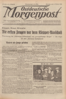 Ostdeutsche Morgenpost : erste oberschlesische Morgenzeitung. Jg.14, Nr. 290 (19 Oktober 1932)