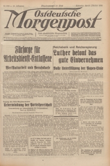 Ostdeutsche Morgenpost : erste oberschlesische Morgenzeitung. Jg.14, Nr. 292 (21 Oktober 1932)