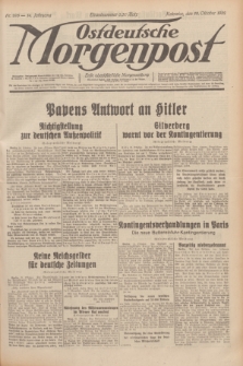 Ostdeutsche Morgenpost : erste oberschlesische Morgenzeitung. Jg.14, Nr. 293 (22 Oktober 1932)
