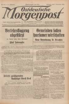 Ostdeutsche Morgenpost : erste oberschlesische Morgenzeitung. Jg.14, Nr. 305 (3 November 1932)