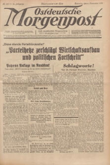 Ostdeutsche Morgenpost : erste oberschlesische Morgenzeitung. Jg.14, Nr. 307 (5 November 1932)