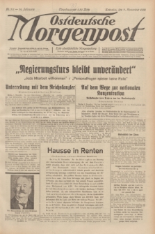 Ostdeutsche Morgenpost : erste oberschlesische Morgenzeitung. Jg.14, Nr. 311 (9 November 1932)