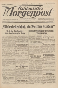 Ostdeutsche Morgenpost : erste oberschlesische Morgenzeitung. Jg.14, Nr. 314 (12 November 1932)