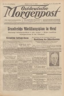 Ostdeutsche Morgenpost : erste oberschlesische Morgenzeitung. Jg.14, Nr. 317 (15 November 1932)