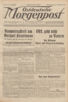 Ostdeutsche Morgenpost : erste oberschlesische Morgenzeitung. Jg.14, Nr. 318 (16 November 1932)