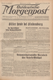 Ostdeutsche Morgenpost : erste oberschlesische Morgenzeitung. Jg.14, Nr. 321 (19 November 1932)