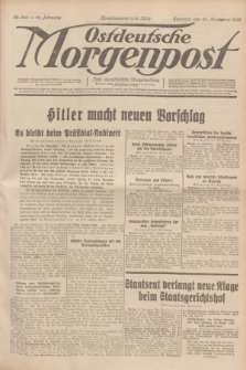 Ostdeutsche Morgenpost : erste oberschlesische Morgenzeitung. Jg.14, Nr. 326 (24 November 1932)