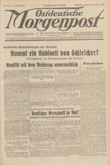Ostdeutsche Morgenpost : erste oberschlesische Morgenzeitung. Jg.14, Nr. 330 (28 November 1932)