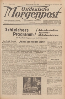 Ostdeutsche Morgenpost : erste oberschlesische Morgenzeitung. Jg.14, Nr. 348 (16 Dezember 1932)