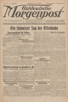 Ostdeutsche Morgenpost : erste oberschlesische Morgenzeitung. Jg.11, Nr. 313 (11 November 1929)