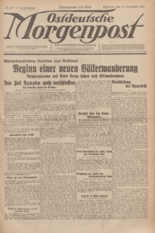 Ostdeutsche Morgenpost : erste oberschlesische Morgenzeitung. Jg.11, Nr. 317 (15 November 1929)