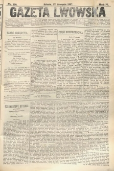 Gazeta Lwowska. 1887, nr 195
