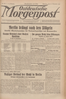 Ostdeutsche Morgenpost : erste oberschlesische Morgenzeitung. Jg.11, Nr. 320 (18 November 1929)
