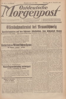 Ostdeutsche Morgenpost : erste oberschlesische Morgenzeitung. Jg.11, Nr. 323 (21 November 1929)
