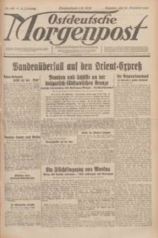 Ostdeutsche Morgenpost : erste oberschlesische Morgenzeitung. Jg.11, Nr. 325 (23 November 1929)