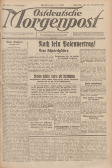 Ostdeutsche Morgenpost : erste oberschlesische Morgenzeitung. Jg.11, Nr. 326 (24 November 1929) + dod.