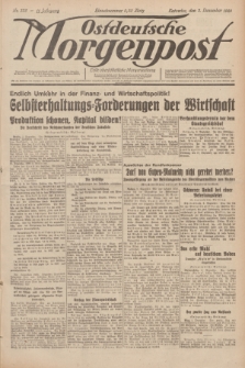 Ostdeutsche Morgenpost : erste oberschlesische Morgenzeitung. Jg.11, Nr. 335 (3 Dezember 1929)