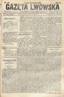 Gazeta Lwowska. 1887, nr 197