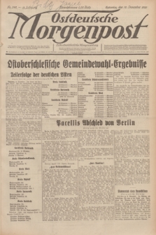 Ostdeutsche Morgenpost : erste oberschlesische Morgenzeitung. Jg.11, Nr. 342 (10 Dezember 1929)