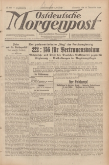 Ostdeutsche Morgenpost : erste oberschlesische Morgenzeitung. Jg.11, Nr. 347 (15 Dezember 1929) + dod.