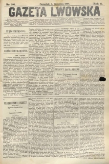 Gazeta Lwowska. 1887, nr 199