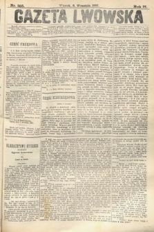 Gazeta Lwowska. 1887, nr 203